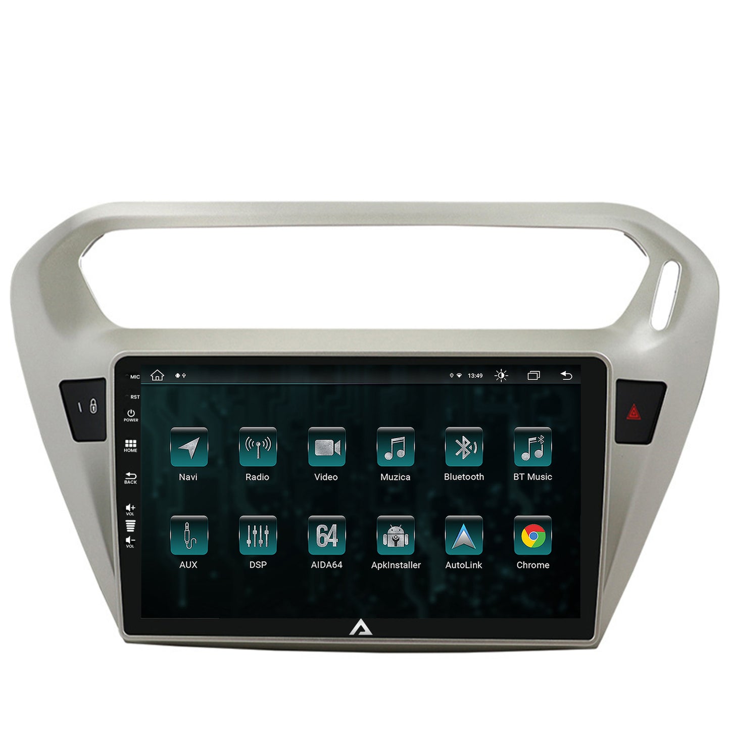 Navigatie Peugeot 301 / Citroen C-Elysee, Android, Z-Octacore / 8GB RAM + 256GB ROM, 9 Inch - AD-BGZ9008+AD-BGRKIT255