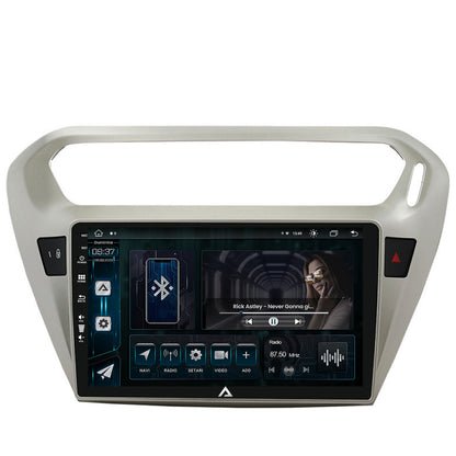 Navigatie Peugeot 301 / Citroen C-Elysee, Android, Z-Octacore / 8GB RAM + 256GB ROM, 9 Inch - AD-BGZ9008+AD-BGRKIT255