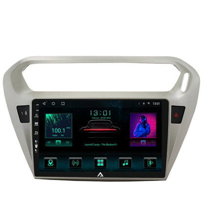 Navigatie Peugeot 301 / Citroen C-Elysee, Android, A-Octacore / 4GB RAM + 64GB ROM, 9 Inch - AD-BGA9004+AD-BGRKIT255