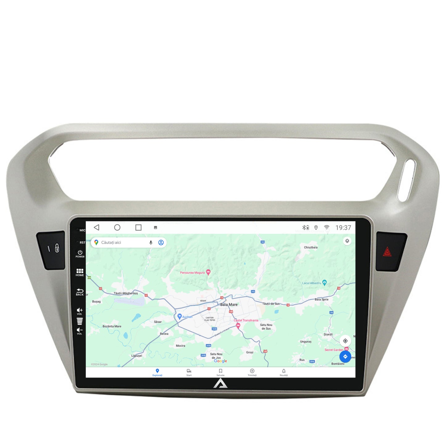 Navigatie Peugeot 301 / Citroen C-Elysee, Android, A-Octacore / 4GB RAM + 64GB ROM, 9 Inch - AD-BGA9004+AD-BGRKIT255