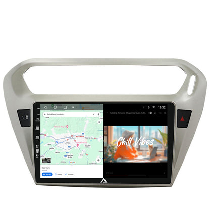 Navigatie Peugeot 301 / Citroen C-Elysee, Android, A-Octacore / 4GB RAM + 64GB ROM, 9 Inch - AD-BGA9004+AD-BGRKIT255