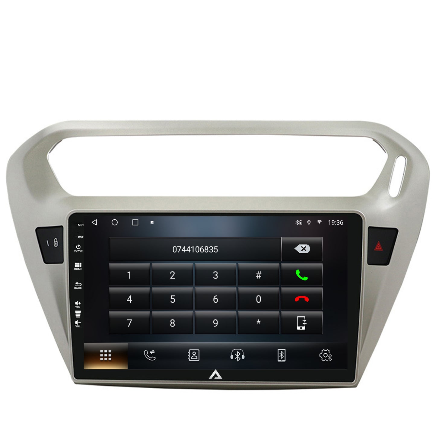 Navigatie Peugeot 301 / Citroen C-Elysee, Android, A-Octacore / 4GB RAM + 64GB ROM, 9 Inch - AD-BGA9004+AD-BGRKIT255