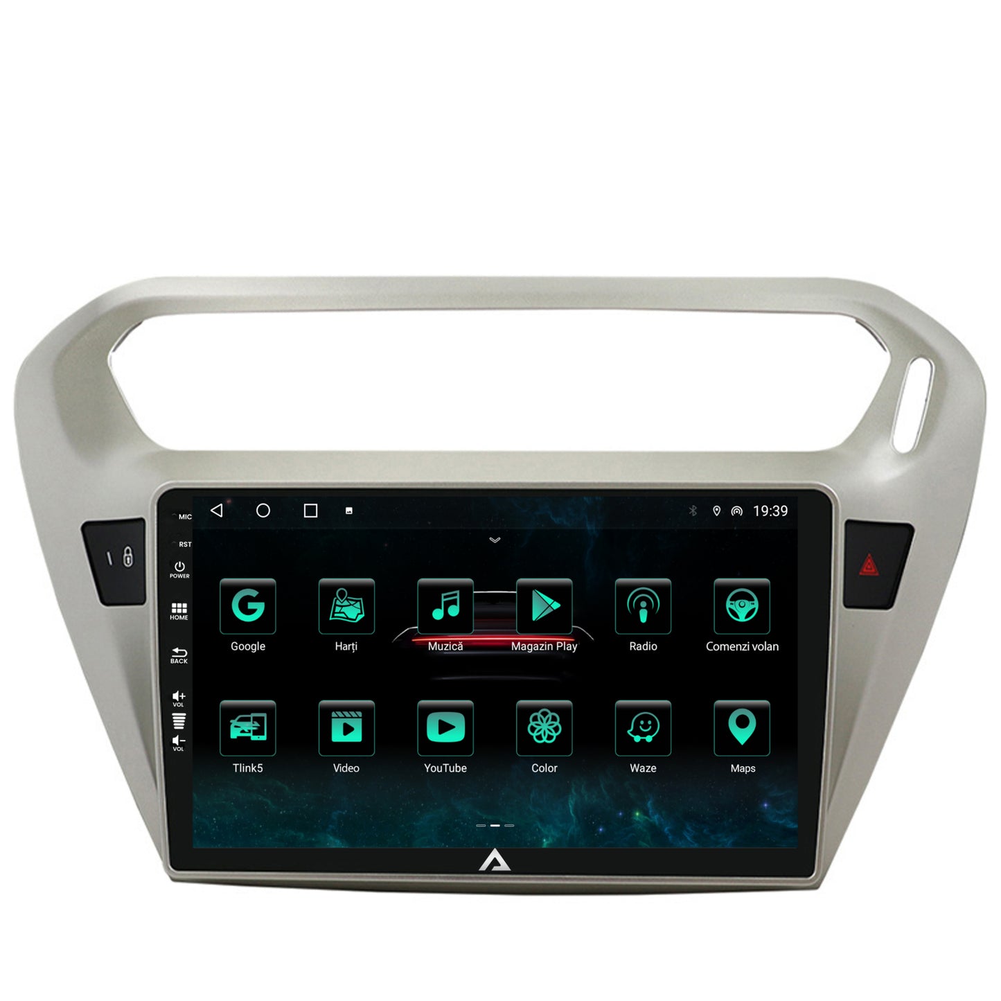 Navigatie Peugeot 301 / Citroen C-Elysee, Android, A-Octacore / 4GB RAM + 64GB ROM, 9 Inch - AD-BGA9004+AD-BGRKIT255