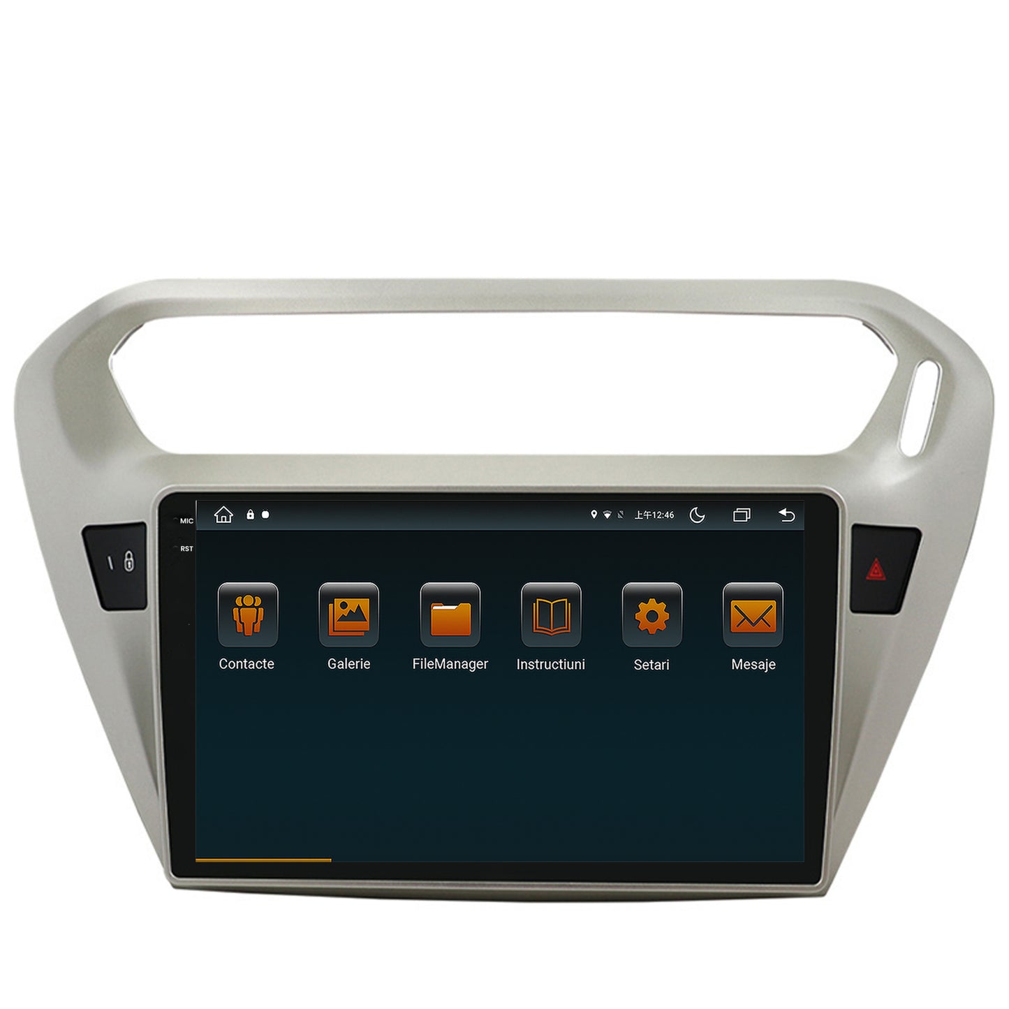 Navigatie Peugeot 301 / Citroen C-Elysee, Android, V-Octacore / 4GB RAM + 64GB ROM, 9.5 Inch - AD-BGV9004+AD-BGRKIT255
