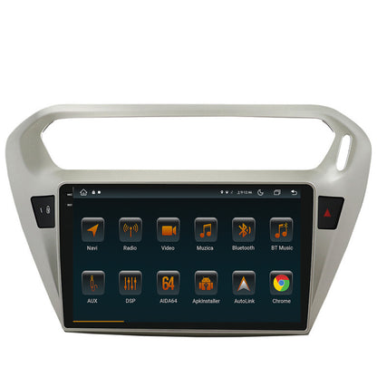 Navigatie Peugeot 301 / Citroen C-Elysee, Android, V-Octacore / 4GB RAM + 64GB ROM, 9.5 Inch - AD-BGV9004+AD-BGRKIT255