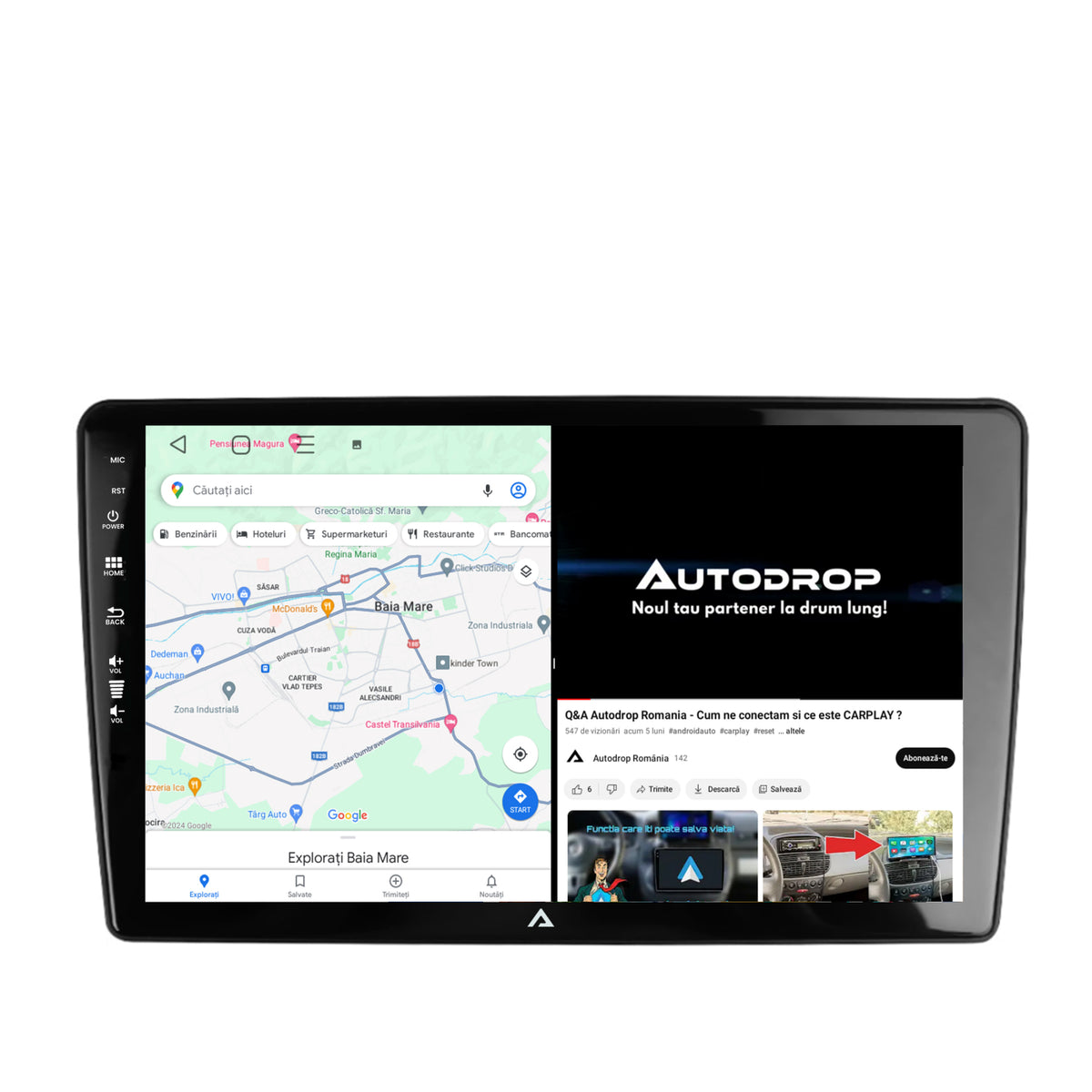 Navigatie Peugeot 307, Android, E-Octacore / 2GB RAM + 32GB ROM, 9 Inch - AD-BGE9002+AD-BGRKIT266S