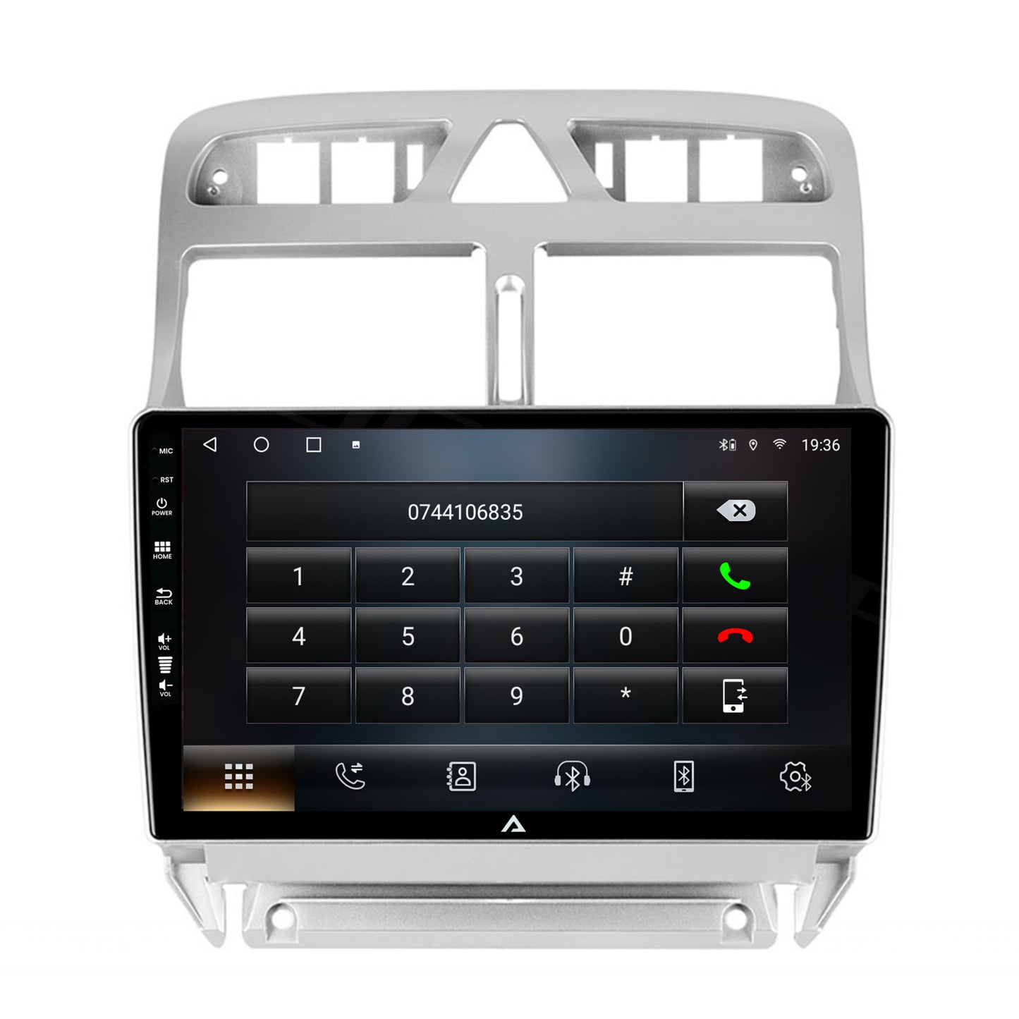 Navigatie Peugeot 307, Android, A-Octacore / 4GB RAM + 64GB ROM, 9 Inch - AD-BGA9004+AD-BGRKIT266