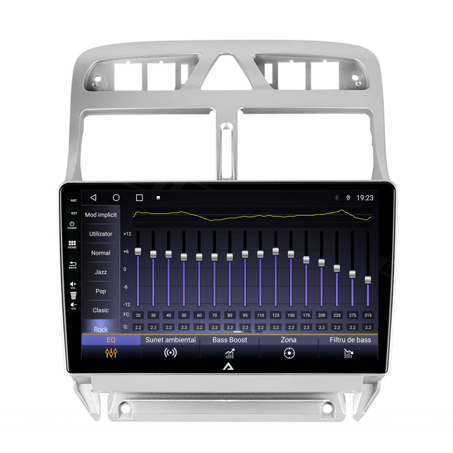 Navigatie Peugeot 307, Android, A-Octacore / 4GB RAM + 64GB ROM, 9 Inch - AD-BGA9004+AD-BGRKIT266