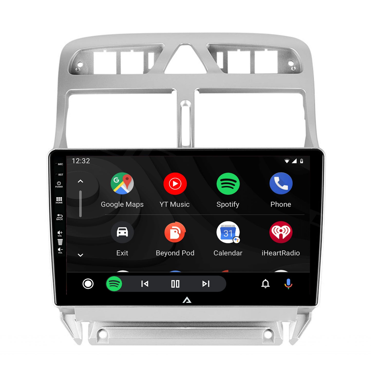 Navigatie Peugeot 307, Android, P-Octacore / 2GB RAM + 32GB ROM, 9 Inch - AD-BGP9002+AD-BGRKIT266