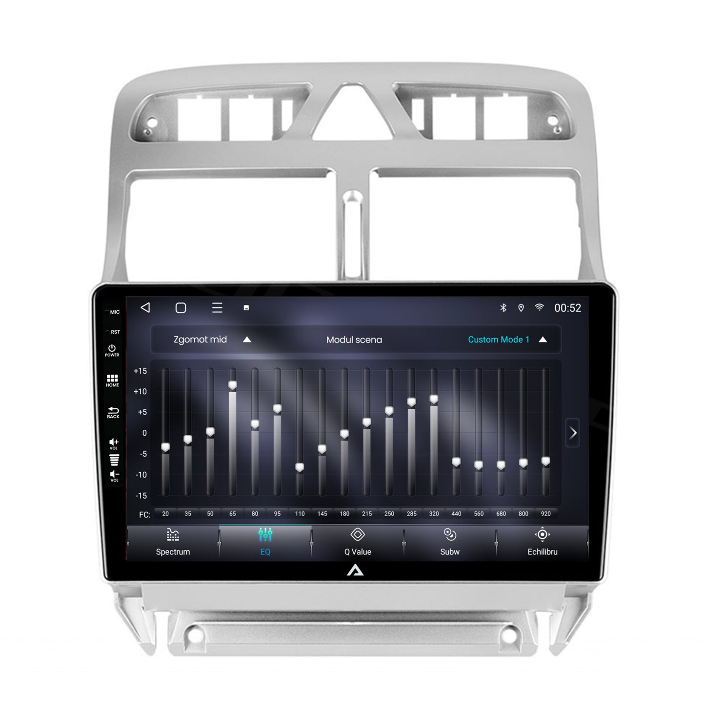 Navigatie Peugeot 307, Android, P-Octacore / 2GB RAM + 32GB ROM, 9 Inch - AD-BGP9002+AD-BGRKIT266