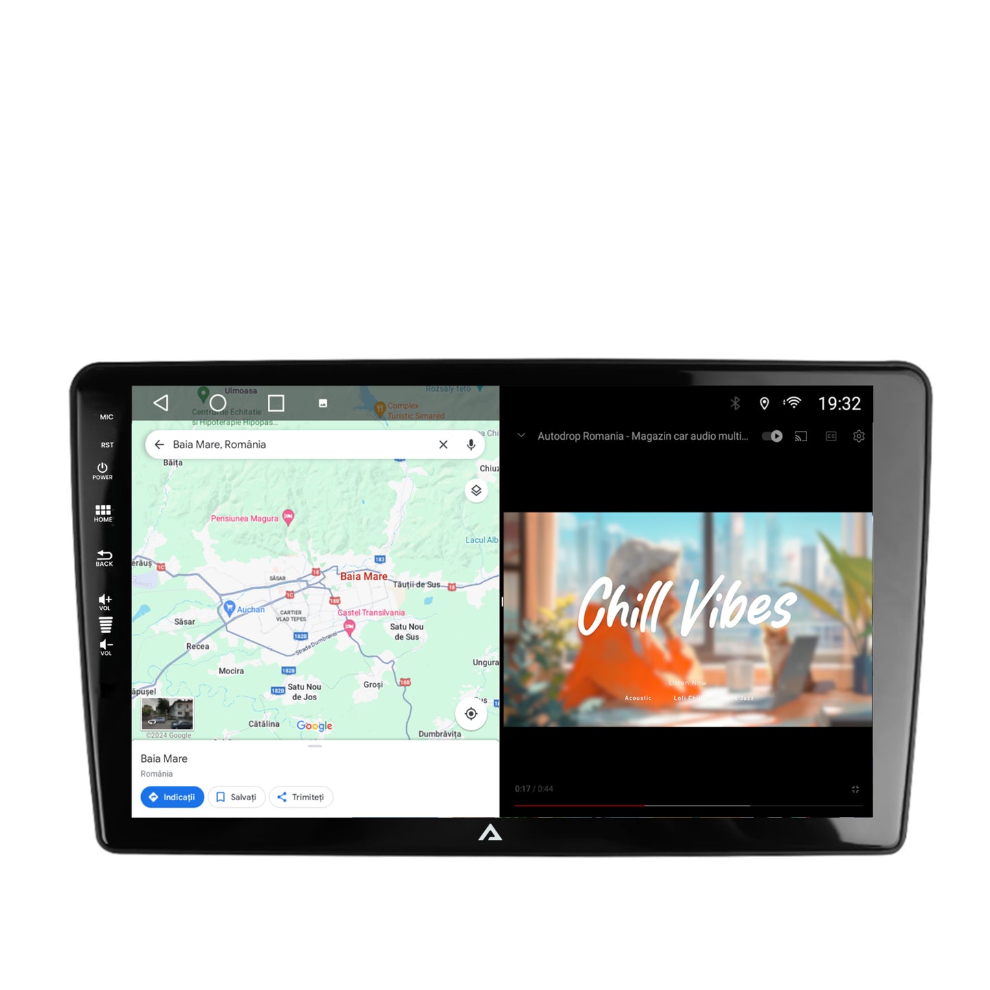 Navigatie Peugeot 307, Android, A-Octacore / 4GB RAM + 64GB ROM, 9 Inch - AD-BGA9004+AD-BGRKIT266S
