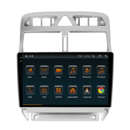 Navigatie Peugeot 307, Android, V-Octacore / 4GB RAM + 64GB ROM, 9.5 Inch - AD-BGV9004+AD-BGRKIT266