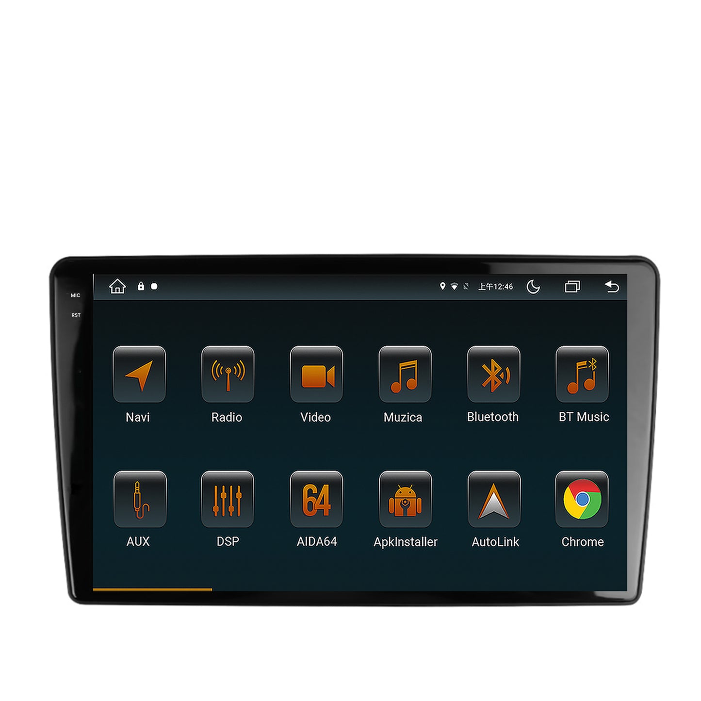 Navigatie Peugeot 307, Android, V-Octacore / 4GB RAM + 64GB ROM, 9.5 Inch - AD-BGV9004+AD-BGRKIT266S