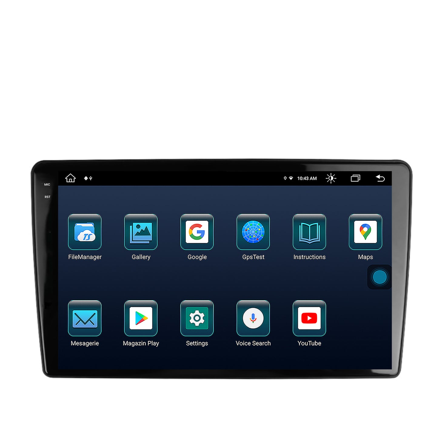 Navigatie Peugeot 307, Android, X-Octacore / 8GB RAM + 256GB ROM, 9.5 Inch - AD-BGX9008+AD-BGRKIT266