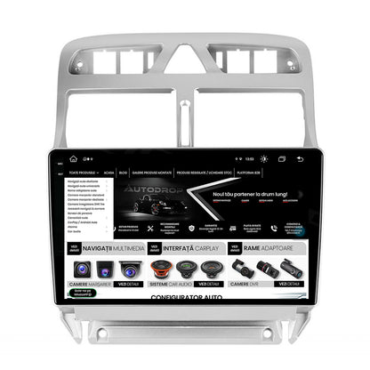 Navigatie Peugeot 307, Android, X-Octacore / 8GB RAM + 256GB ROM, 9.5 Inch - AD-BGX9008+AD-BGRKIT266S