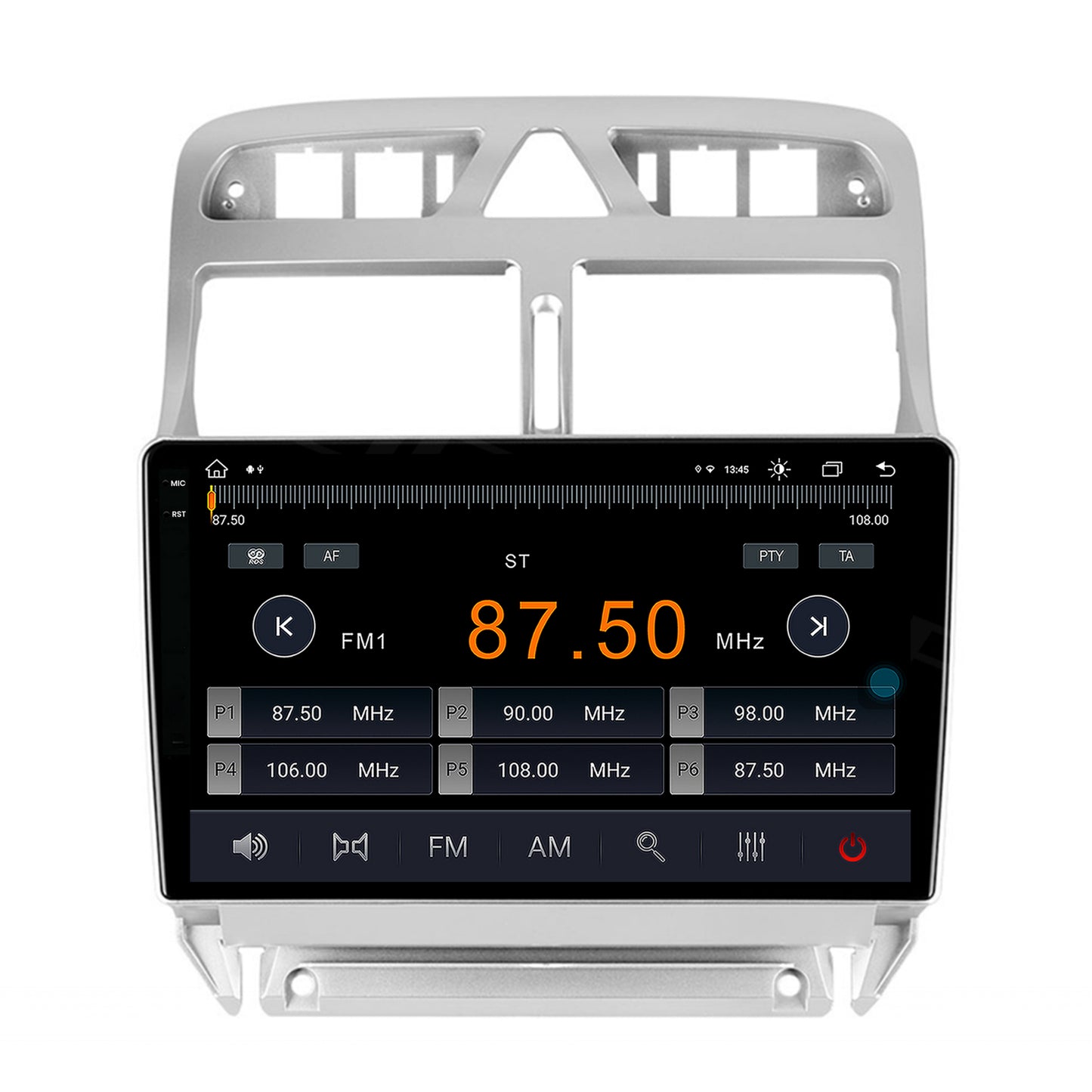 Navigatie Peugeot 307, Android, X-Octacore / 8GB RAM + 256GB ROM, 9.5 Inch - AD-BGX9008+AD-BGRKIT266S