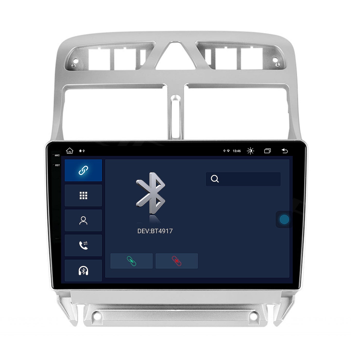Navigatie Peugeot 307, Android, X-Octacore / 8GB RAM + 256GB ROM, 9.5 Inch - AD-BGX9008+AD-BGRKIT266S