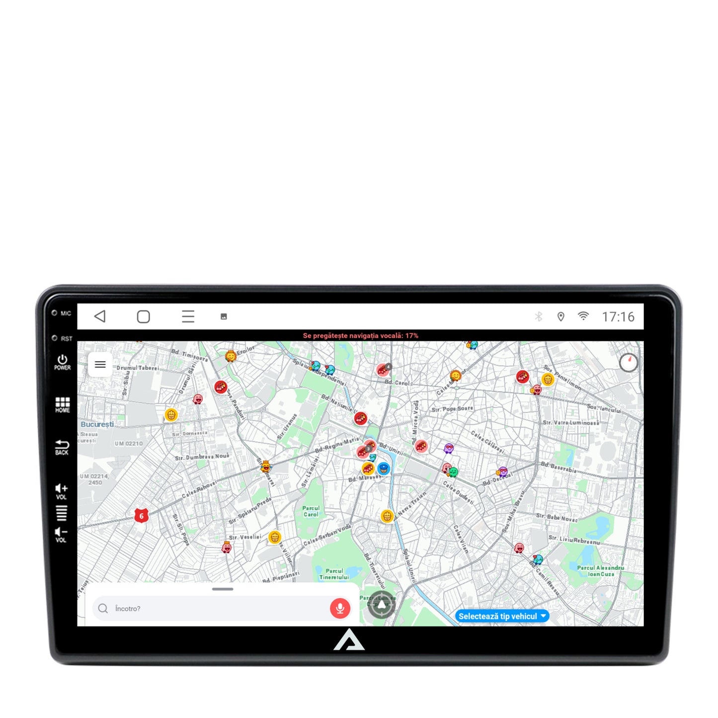 Navigatie Peugeot 308 (2012-2017), Android, P-Octacore / 2GB RAM + 32GB ROM, 9 Inch - AD-BGP9002+AD-BGRKIT257