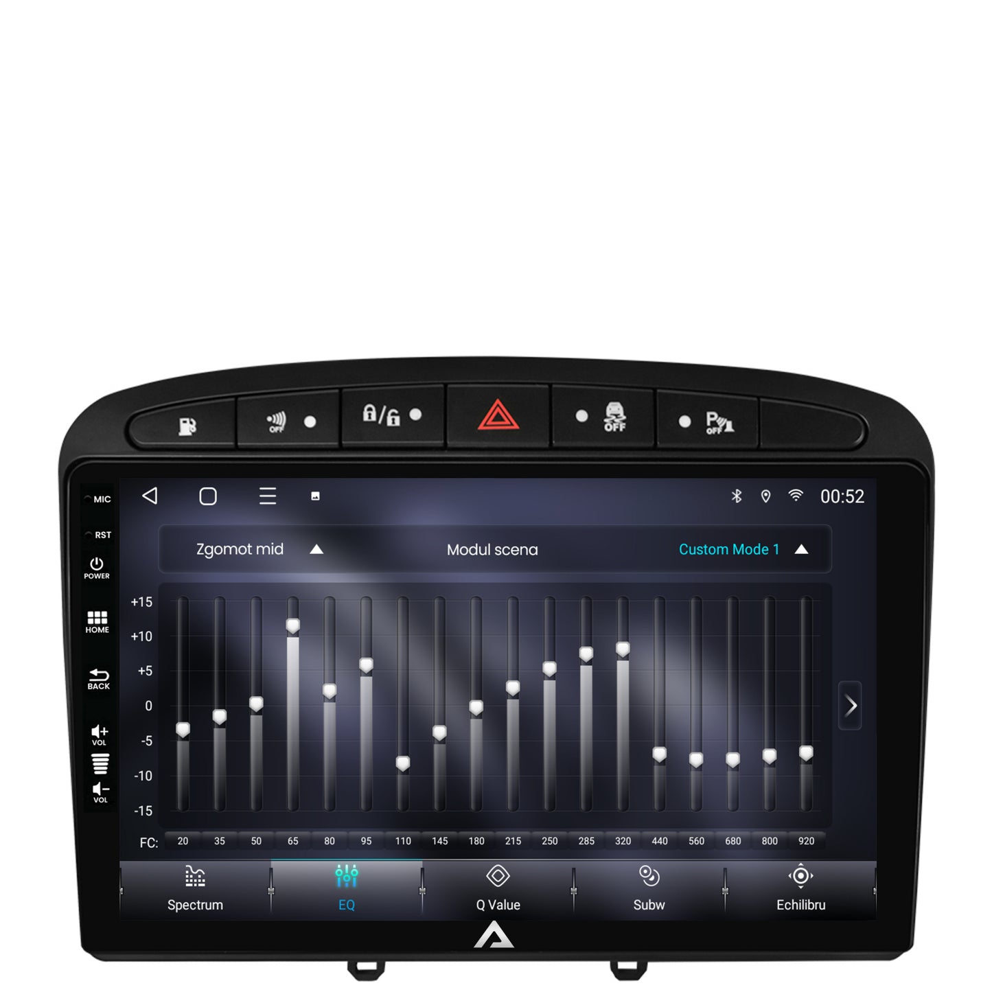 Navigatie Peugeot 308/408 (2008-2013), Android, E-Octacore / 2GB RAM + 32GB ROM, 9 Inch - AD-BGE9002+AD-BGRKIT265