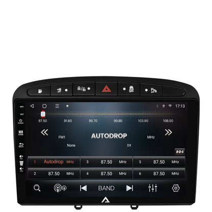 Navigatie Peugeot 308/408 (2008-2013), Android, E-Octacore / 2GB RAM + 32GB ROM, 9 Inch - AD-BGE9002+AD-BGRKIT265