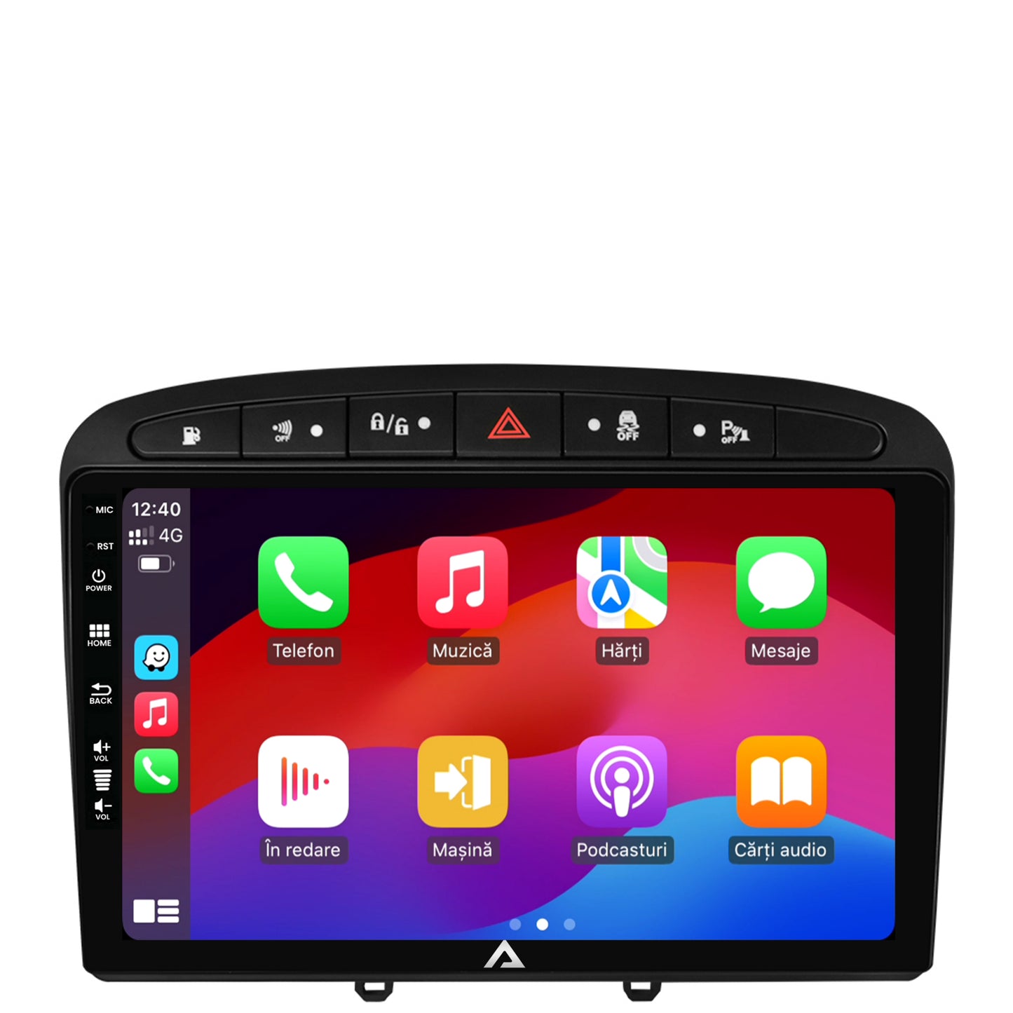 Navigatie Peugeot 308/408 (2008-2013), Android, P-Octacore / 2GB RAM + 32GB ROM, 9 Inch - AD-BGP9002+AD-BGRKIT265