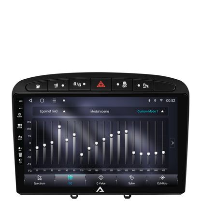 Navigatie Peugeot 308/408 (2008-2013), Android, P-Octacore / 2GB RAM + 32GB ROM, 9 Inch - AD-BGP9002+AD-BGRKIT265