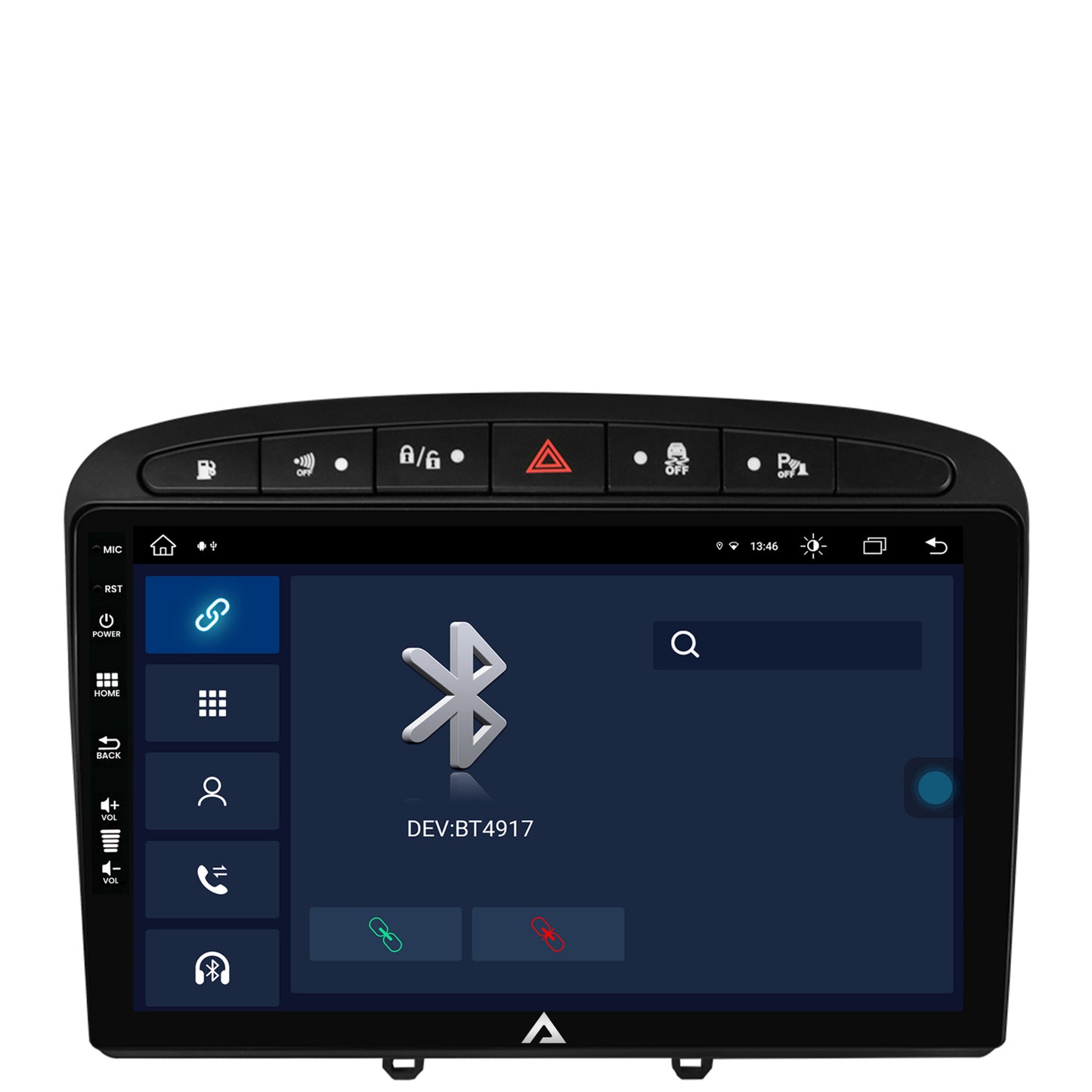 Navigatie Peugeot 308/408 (2008-2013), Android, Z-Octacore / 8GB RAM + 256GB ROM, 9 Inch - AD-BGZ9008+AD-BGRKIT265
