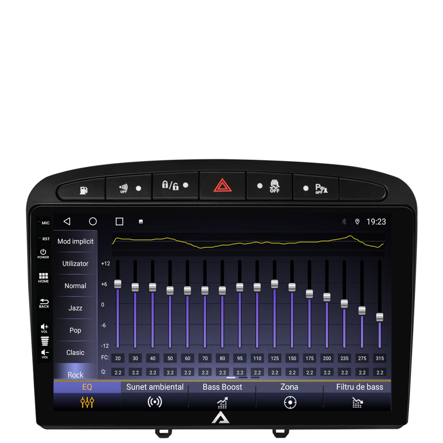 Navigatie Peugeot 308/408 (2008-2013), Android, A-Octacore / 4GB RAM + 64GB ROM, 9 Inch - AD-BGA9004+AD-BGRKIT265