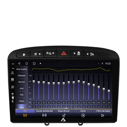 Navigatie Peugeot 308/408 (2008-2013), Android, A-Octacore / 4GB RAM + 64GB ROM, 9 Inch - AD-BGA9004+AD-BGRKIT265