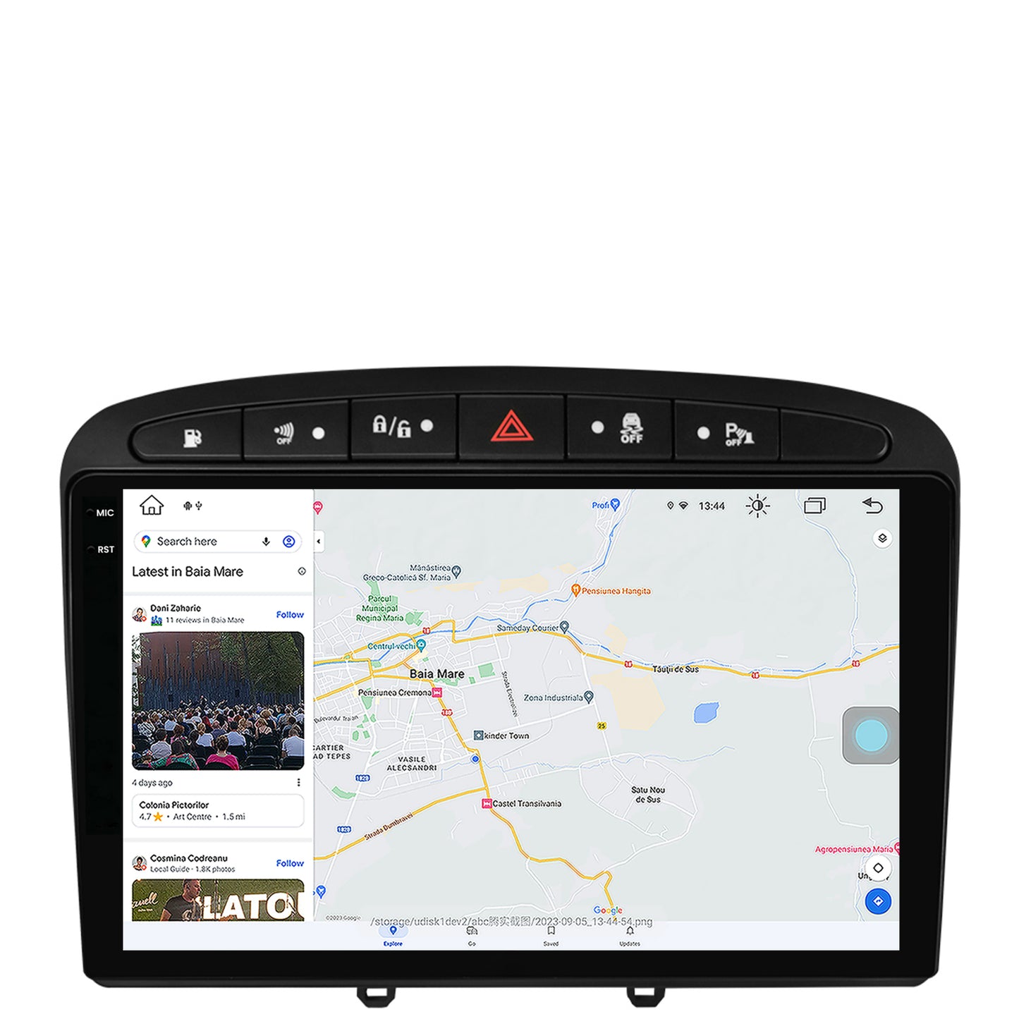 Navigatie Peugeot 308/408 (2008-2013), Android, V-Octacore / 4GB RAM + 64GB ROM, 9.5 Inch - AD-BGV9004+AD-BGRKIT265