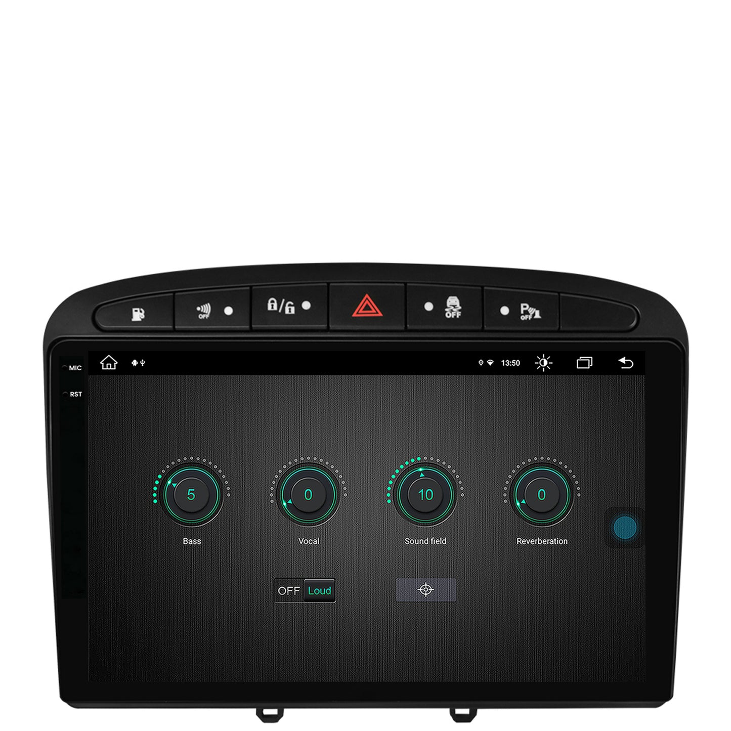 Navigatie Peugeot 308/408 (2008-2013), Android, V-Octacore / 4GB RAM + 64GB ROM, 9.5 Inch - AD-BGV9004+AD-BGRKIT265