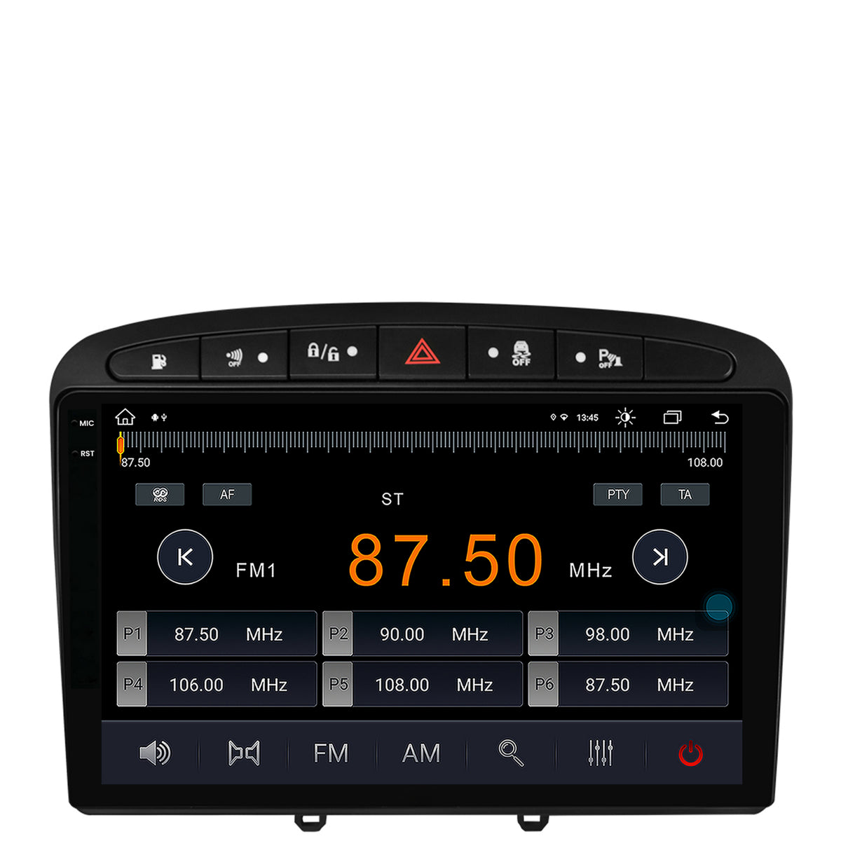 Navigatie Peugeot 308/408 (2008-2013), Android, X-Octacore / 8GB RAM + 256GB ROM, 9.5 Inch - AD-BGX9008+AD-BGRKIT265