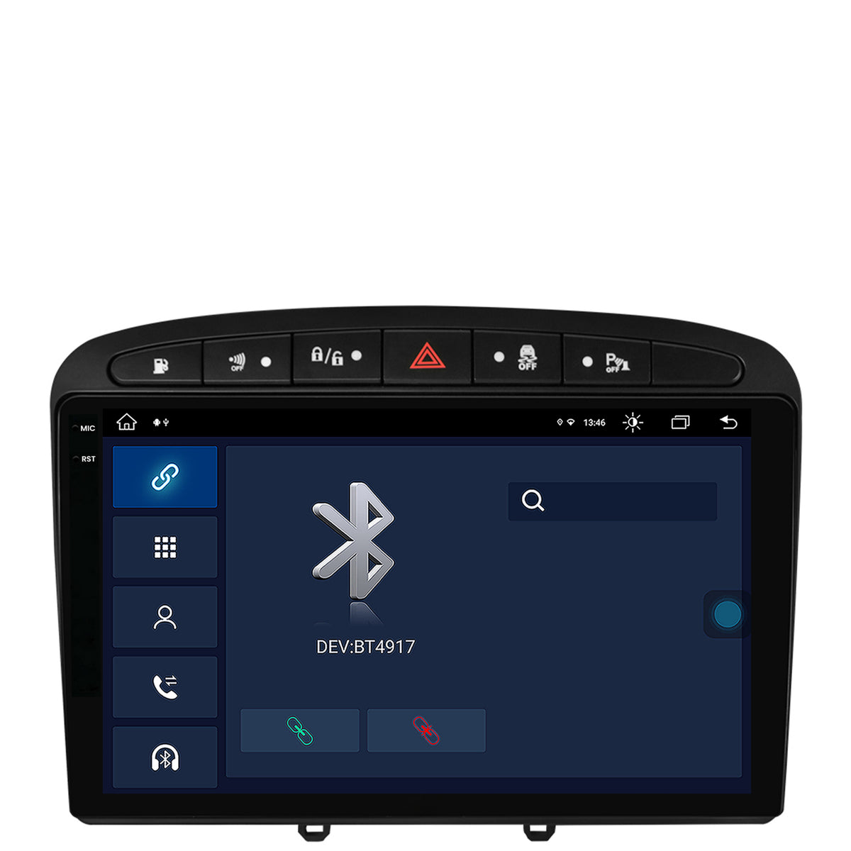 Navigatie Peugeot 308/408 (2008-2013), Android, X-Octacore / 8GB RAM + 256GB ROM, 9.5 Inch - AD-BGX9008+AD-BGRKIT265