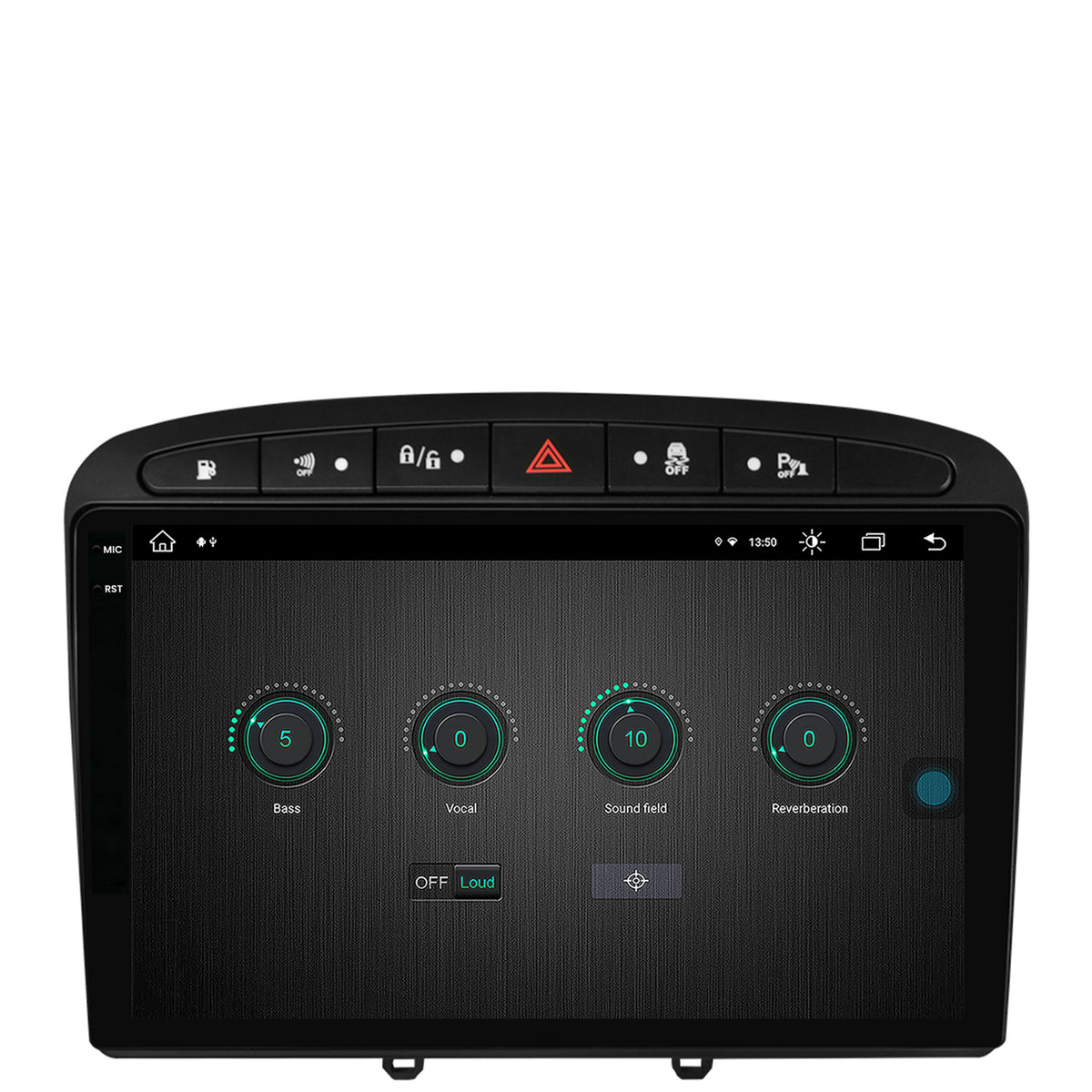 Navigatie Peugeot 308/408 (2008-2013), Android, X-Octacore / 8GB RAM + 256GB ROM, 9.5 Inch - AD-BGX9008+AD-BGRKIT265