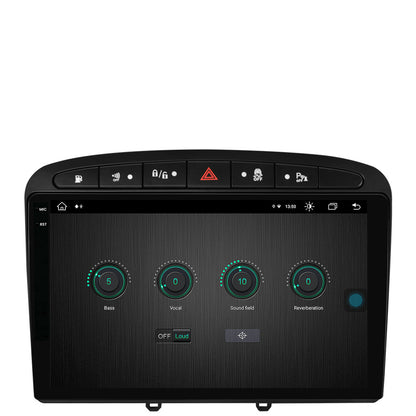 Navigatie Peugeot 308/408 (2008-2013), Android, X-Octacore / 8GB RAM + 256GB ROM, 9.5 Inch - AD-BGX9008+AD-BGRKIT265