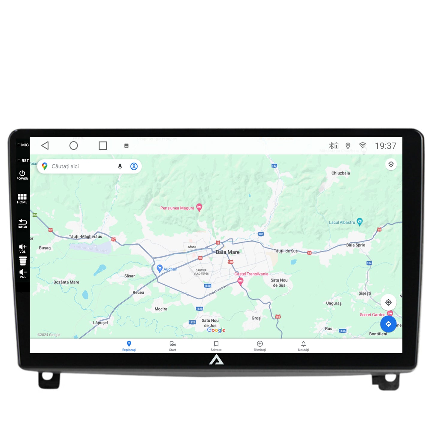 Navigatie Peugeot 407 (2004-2011), Android, A-Octacore / 4GB RAM + 64GB ROM, 9 Inch - AD-BGA9004+AD-BGRKIT266V3