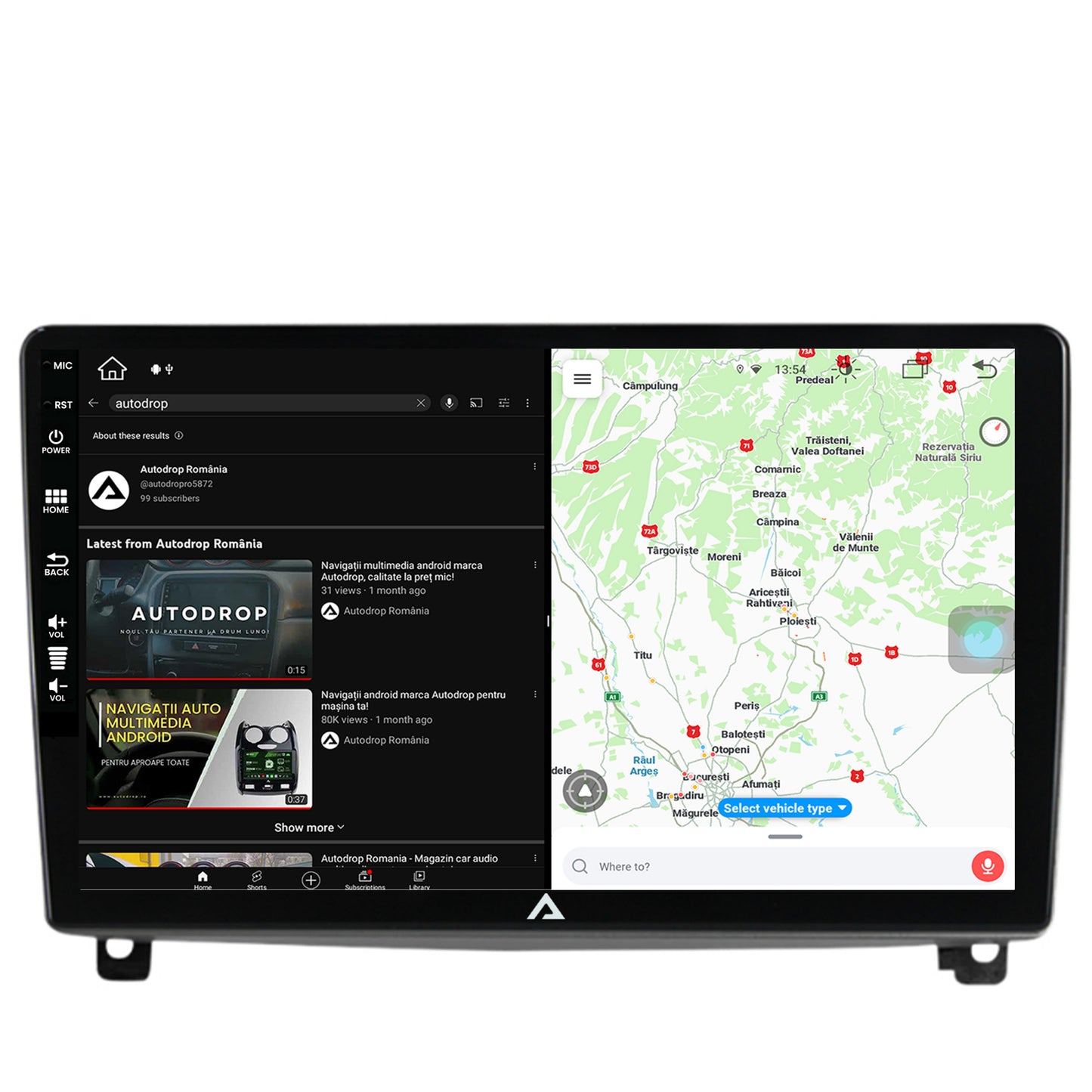 Navigatie Peugeot 407 (2004-2011), Android, Z-Octacore / 8GB RAM + 256GB ROM, 9 Inch - AD-BGZ9008+AD-BGRKIT266V3