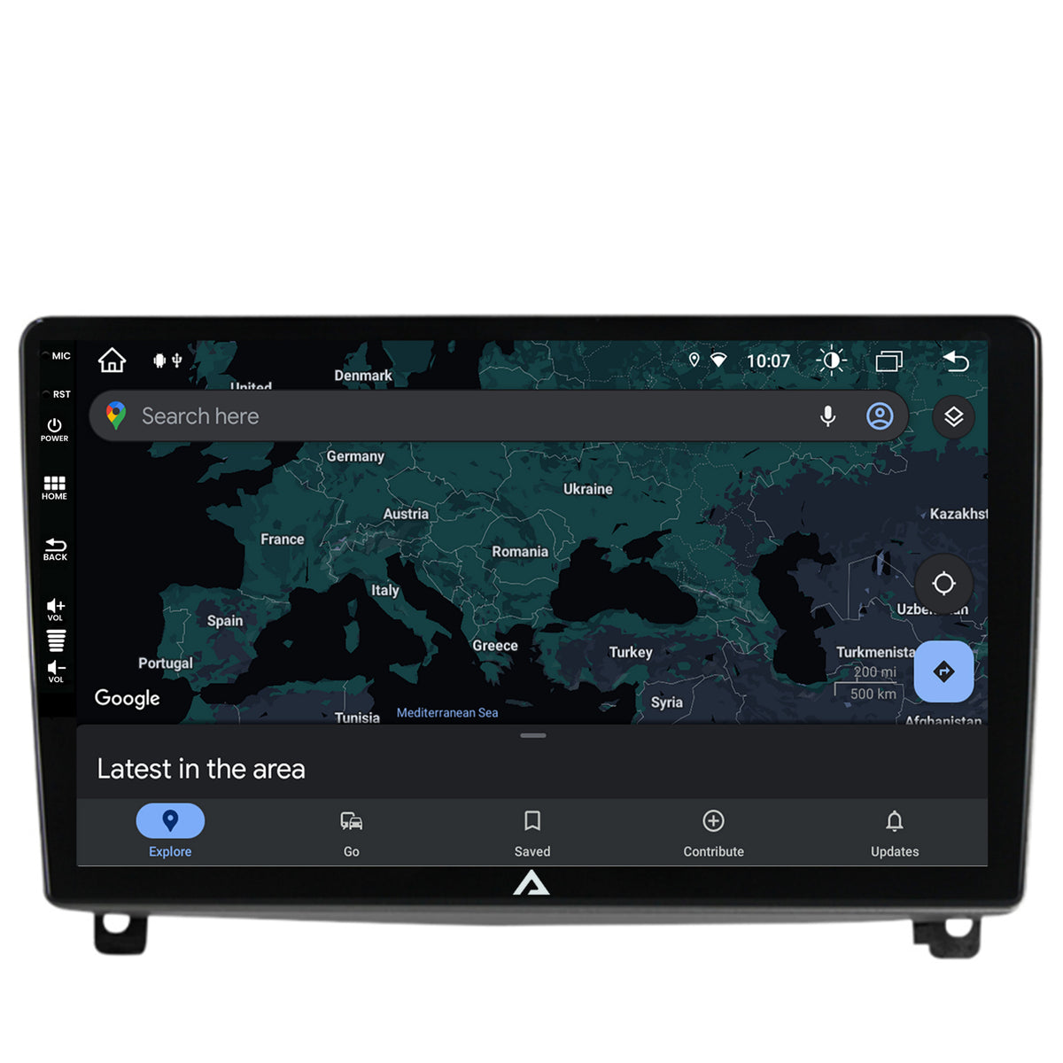 Navigatie Peugeot 407 (2004-2011), Android, Z-Octacore / 8GB RAM + 256GB ROM, 9 Inch - AD-BGZ9008+AD-BGRKIT266V3