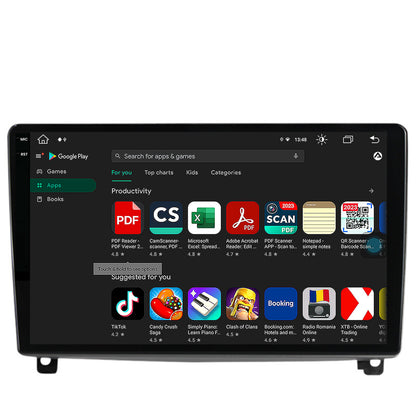 Navigatie Peugeot 407 (2004-2011), Android, V-Octacore / 4GB RAM + 64GB ROM, 9.5 Inch - AD-BGV9004+AD-BGRKIT266V3