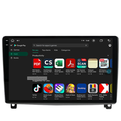 Navigatie Peugeot 407 (2004-2011), Android, X-Octacore / 8GB RAM + 256GB ROM, 9.5 Inch - AD-BGX9008+AD-BGRKIT266V3