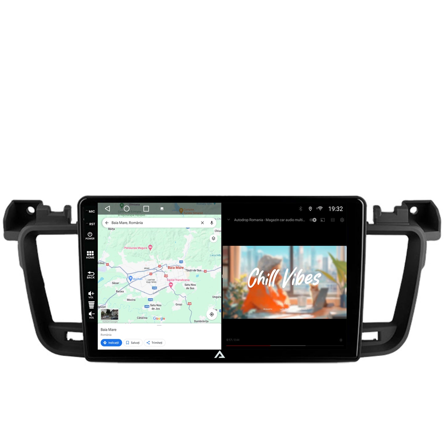 Navigatie Peugeot 508 (2010-2018), Android, A-Octacore / 4GB RAM + 64GB ROM, 9 Inch - AD-BGA9004+AD-BGRKIT264