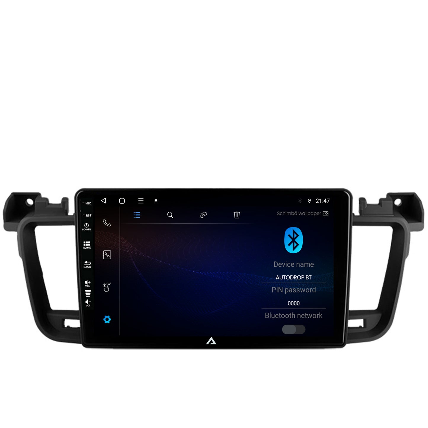 Navigatie Peugeot 508 (2010-2018), Android, P-Octacore / 2GB RAM + 32GB ROM, 9 Inch - AD-BGP9002+AD-BGRKIT264