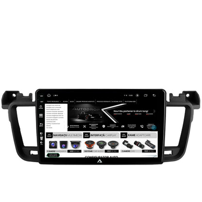 Navigatie Peugeot 508 (2010-2018), Android, Z-Octacore / 8GB RAM + 256GB ROM, 9 Inch - AD-BGZ9008+AD-BGRKIT264