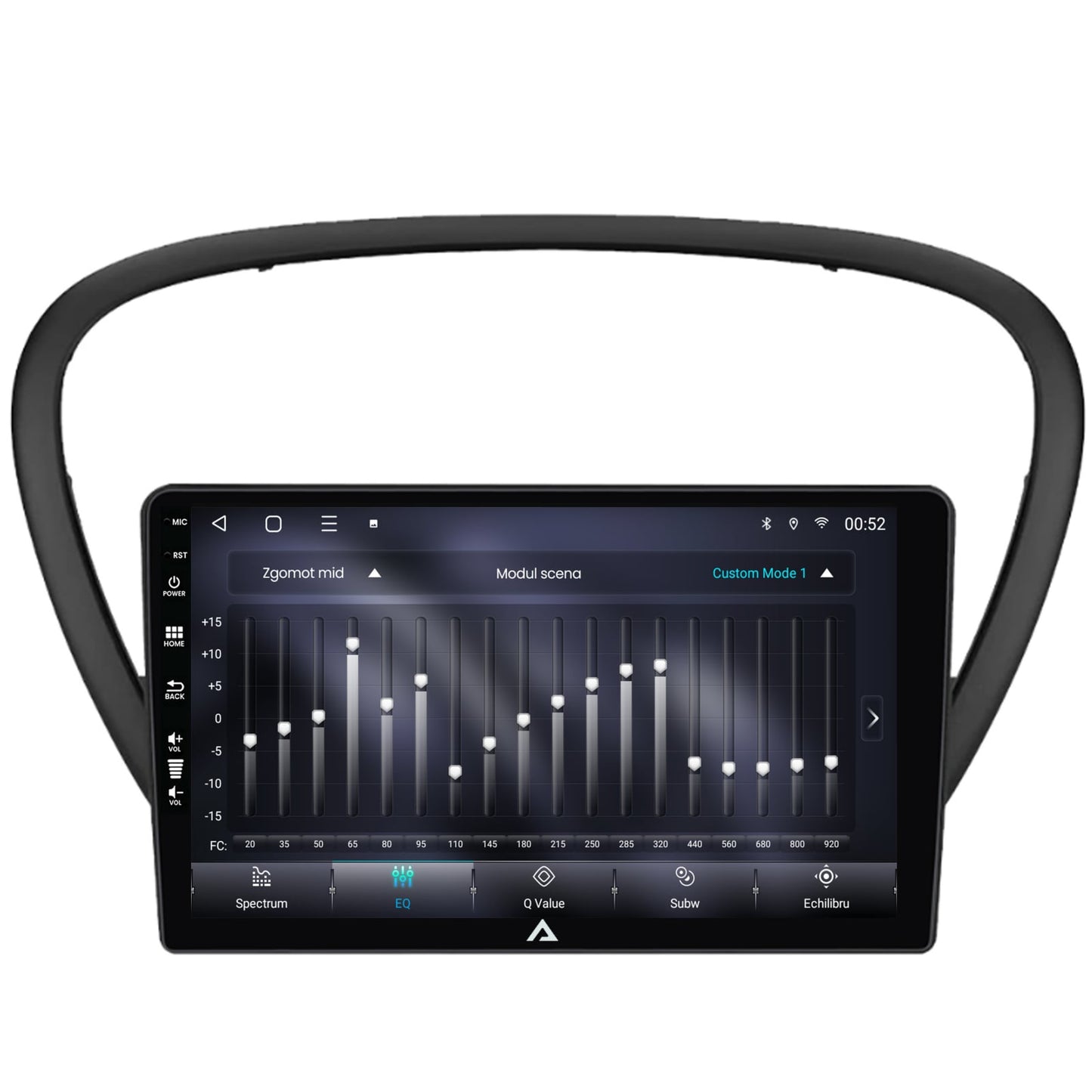 Navigatie Peugeot 607 (2004-2011), Android, E-Octacore / 2GB RAM + 32GB ROM, 9 Inch - AD-BGE9002+AD-BGRKIT266V4