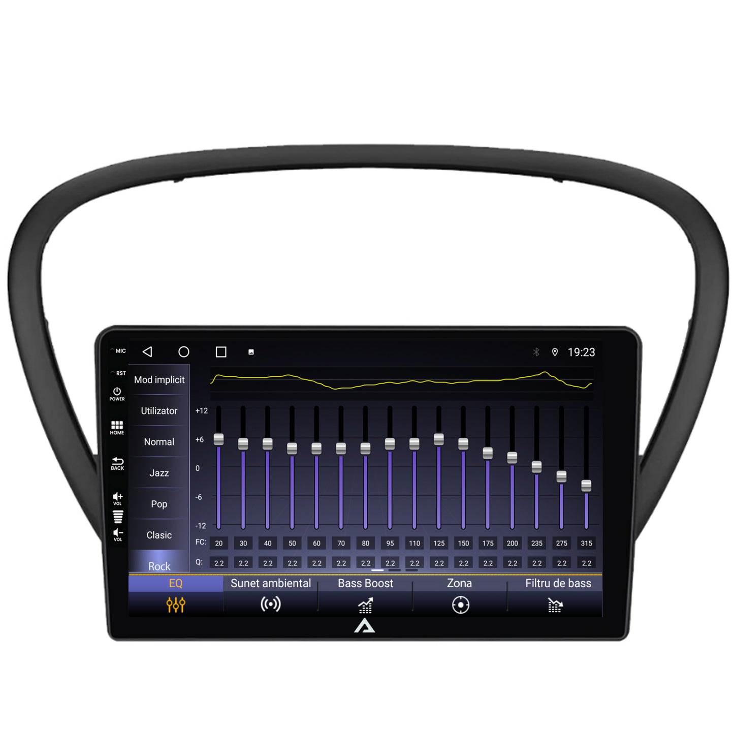 Navigatie Peugeot 607 (2004-2011), Android, A-Octacore / 4GB RAM + 64GB ROM, 9 Inch - AD-BGA9004+AD-BGRKIT266V4
