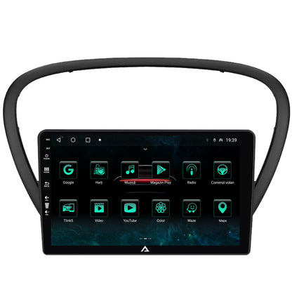 Navigatie Peugeot 607 (2004-2011), Android, A-Octacore / 4GB RAM + 64GB ROM, 9 Inch - AD-BGA9004+AD-BGRKIT266V4