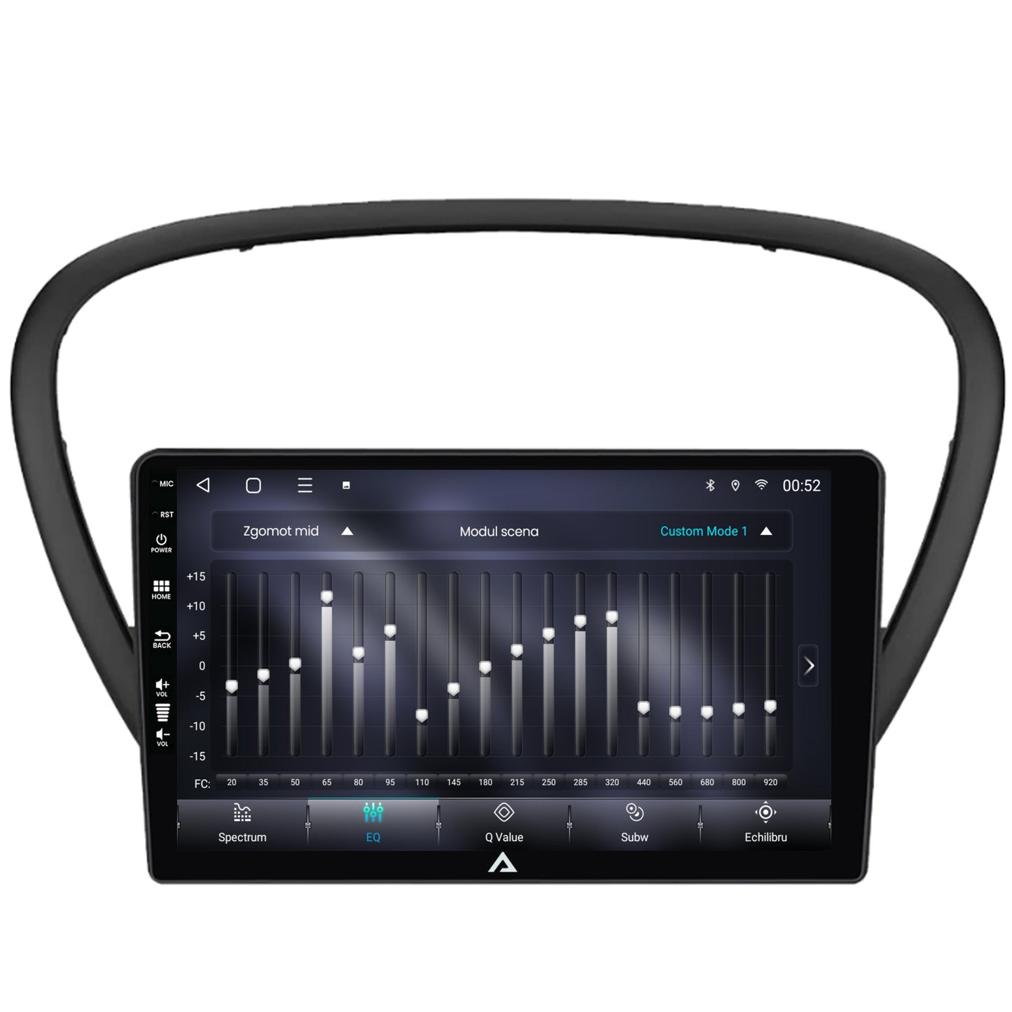 Navigatie Peugeot 607 (2004-2011), Android, P-Octacore / 2GB RAM + 32GB ROM, 9 Inch - AD-BGP9002+AD-BGRKIT266V4