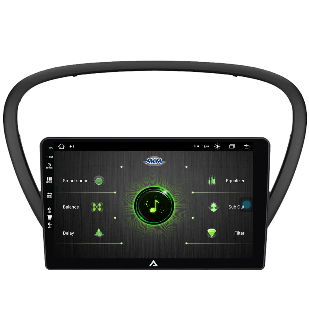 Navigatie Peugeot 607 (2004-2011), Android, Z-Octacore / 8GB RAM + 256GB ROM, 9 Inch - AD-BGZ9008+AD-BGRKIT266V4