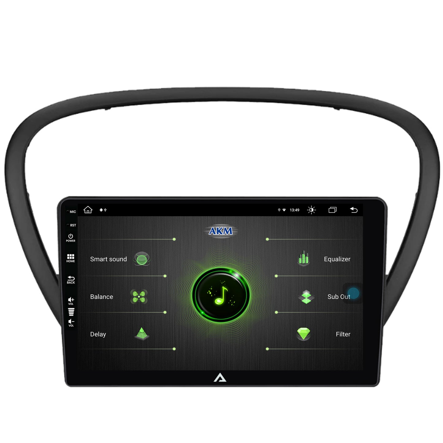 Navigatie Peugeot 607 (2004-2011), Android, Z-Octacore / 8GB RAM + 256GB ROM, 9 Inch - AD-BGZ9008+AD-BGRKIT266V4