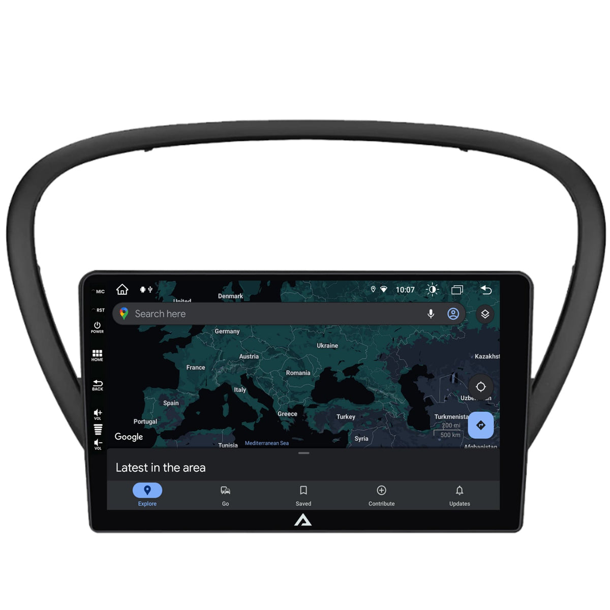 Navigatie Peugeot 607 (2004-2011), Android, Z-Octacore / 8GB RAM + 256GB ROM, 9 Inch - AD-BGZ9008+AD-BGRKIT266V4